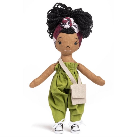 EXCLUSIVE HarperIman Imani 14” Plush Linen Doll - Picture 2 of 9